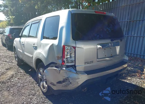 2012 Honda Pilot Ex-L from USA, damaged, VIN 5FNYF4H77CB042357